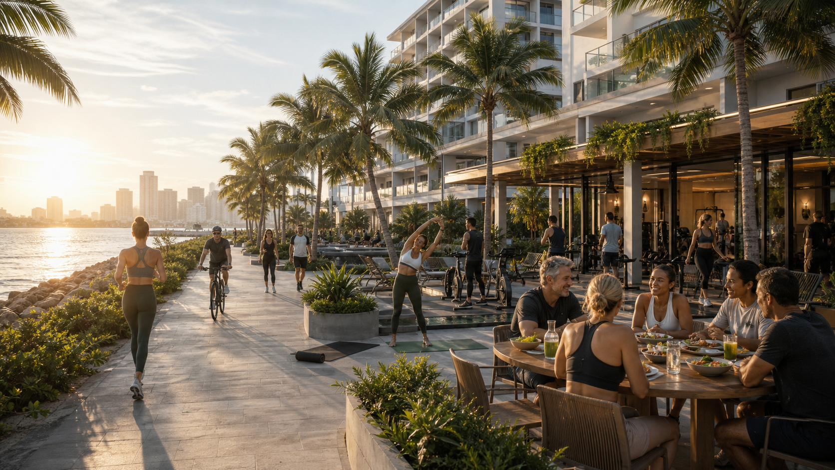 Miami waterfront